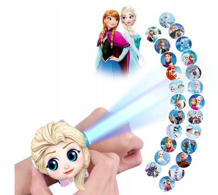 Digitaalne kell projektoriga Disney Frozen Elza hind ja info | Arendavad mänguasjad | kaup24.ee