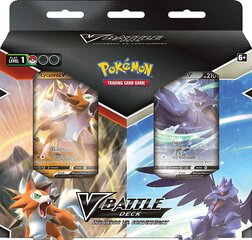 Карточная игра Pokemon TCG - Lycanroc vs. Corviknight V Battle Deck Bundle цена и информация | Настольные игры | kaup24.ee