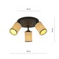 Lamp Emibig Yoga 3 Premium Black hind ja info | Laelambid | kaup24.ee
