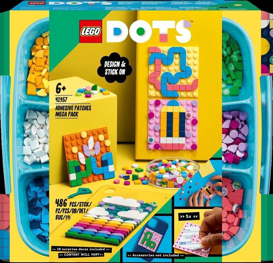 41957 LEGO® DOTS Megapakk isekleepuvate osadega hind ja info | Klotsid ja konstruktorid | kaup24.ee