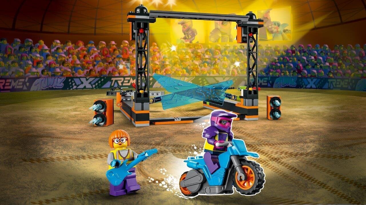 60340 LEGO® City Stunt Triki väljakutse mõõkadega цена и информация | Klotsid ja konstruktorid | kaup24.ee