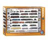 Pusle Eurographics, 6000-0251, History of Trains, 1000 tk hind ja info | Pusled | kaup24.ee