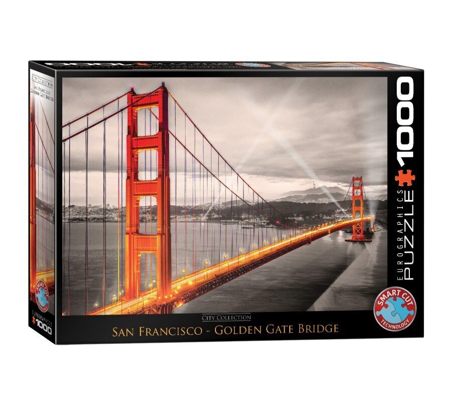 Pusle Eurographics, 6000-0663, San Francisco, Golden Gate Bridge, 1000 tk цена и информация | Pusled | kaup24.ee