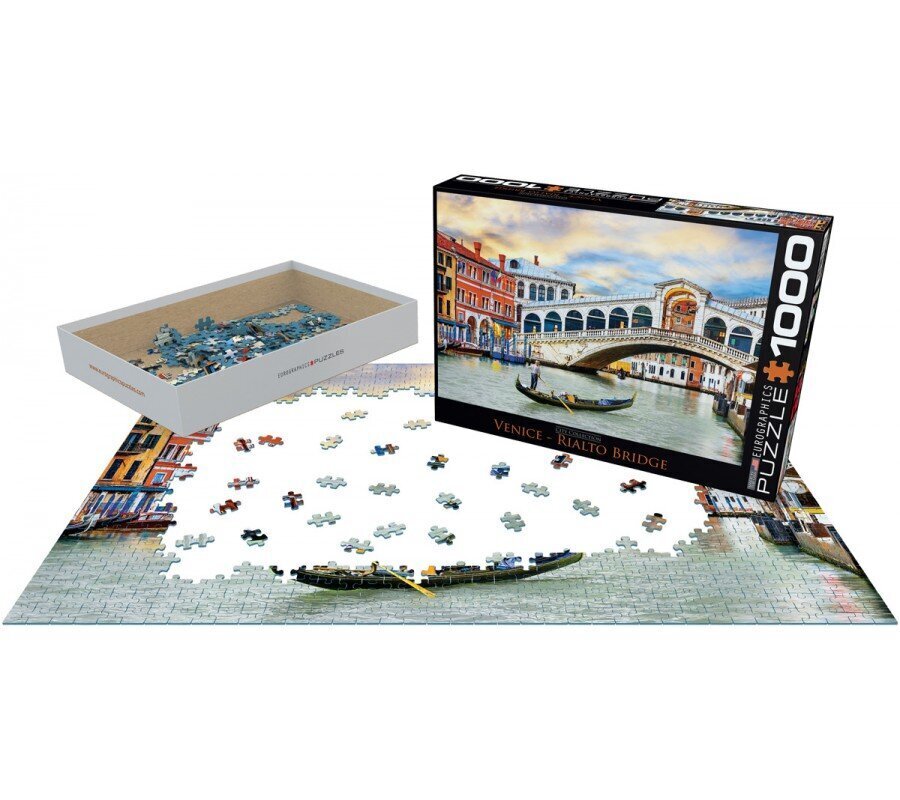 Pusle Eurographics, 6000-0766, Venice, The Grand Canal, 1000 tk hind ja info | Pusled | kaup24.ee