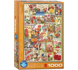 Pusle Eurographics, 6000-0806, Flowers, Seed Catalogue, 1000 tk цена и информация | Пазлы | kaup24.ee
