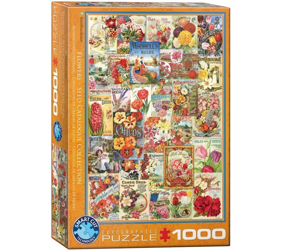 Pusle Eurographics, 6000-0806, Flowers, Seed Catalogue, 1000 tk цена и информация | Pusled | kaup24.ee