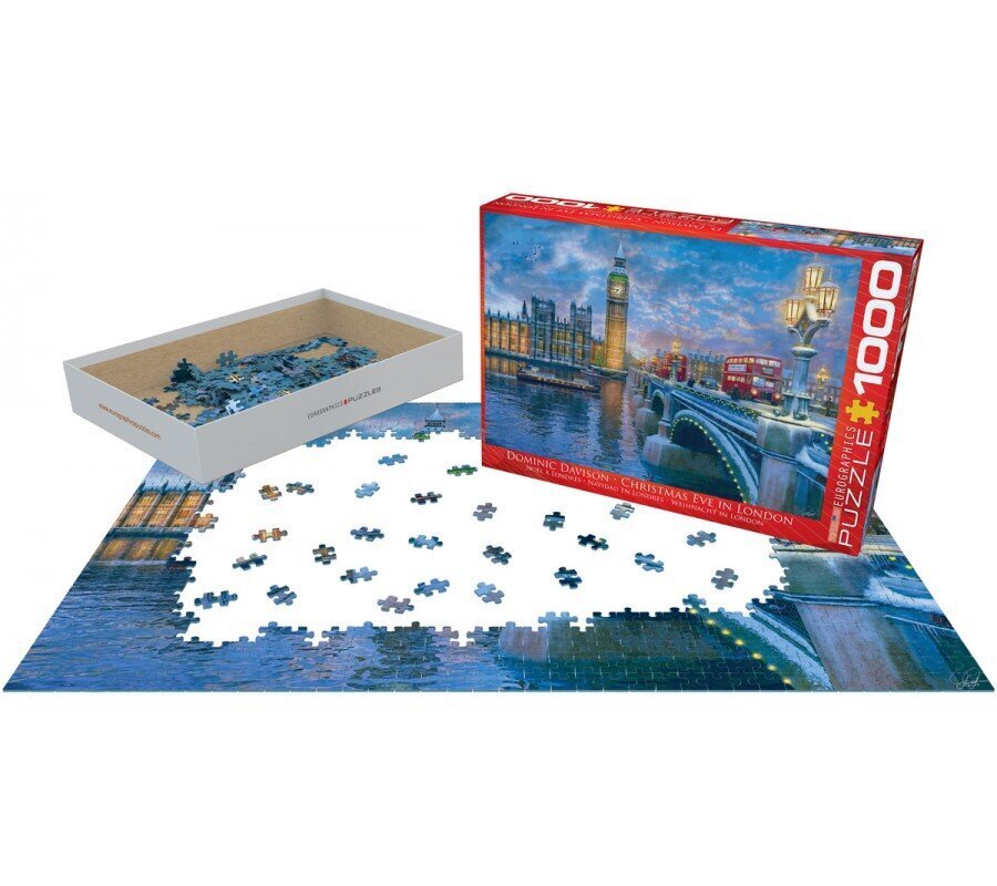 Pusle Eurographics, 6000-0916, Christmas Eve in London, 1000 tk цена и информация | Pusled | kaup24.ee