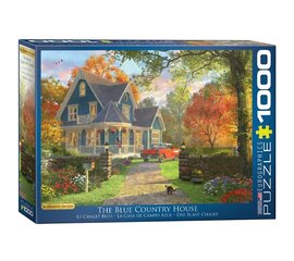 Пазл Eurographics, 6000-0978, The Blue Country House, 1000 шт. цена и информация | Пазлы | kaup24.ee