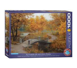 Пазл Eurographics, 6000-0979, Autumn in an Old Park, 1000 шт. цена и информация | Пазлы | kaup24.ee