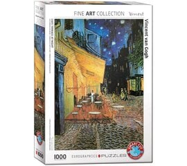 Пазл Eurographics, 6000-2143, Café Terrace at Night, 1000 шт. цена и информация | Пазлы | kaup24.ee