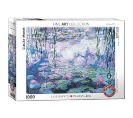 Пазл Eurographics, 6000-4366, Waterlilies, 1000 шт. цена и информация | Пазлы | kaup24.ee