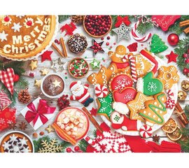 Пазл Eurographics, 6000-5623, Christmas Table, 1000 шт. цена и информация | Пазлы | kaup24.ee