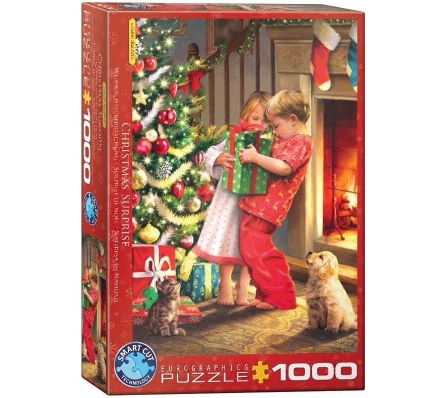 Pusle Eurographics, 6000-5640, Christmas Surprise, 1000 tk hind ja info | Pusled | kaup24.ee