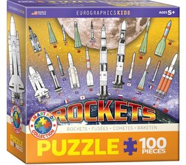 Pusle Eurographics, 6100-1015, Rockets, 100 tk hind ja info | Pusled | kaup24.ee