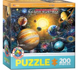 Pusle Eurographics, 6200-5486, Exploring the Solar System, 200 tk hind ja info | Pusled | kaup24.ee