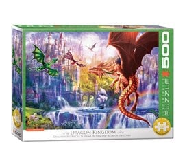 Pusle Eurographics, 6500-5362, Dragon Kingdom, 500 tk цена и информация | Пазлы | kaup24.ee