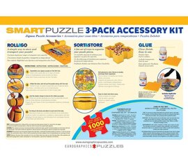 Pusle Eurographics, 8955-0107 ® Smart Puzzle 3-Pack Accessory Kit hind ja info | Pusled | kaup24.ee