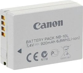 Canon NB-10L  цена и информация | Аккумуляторы, батарейки | kaup24.ee