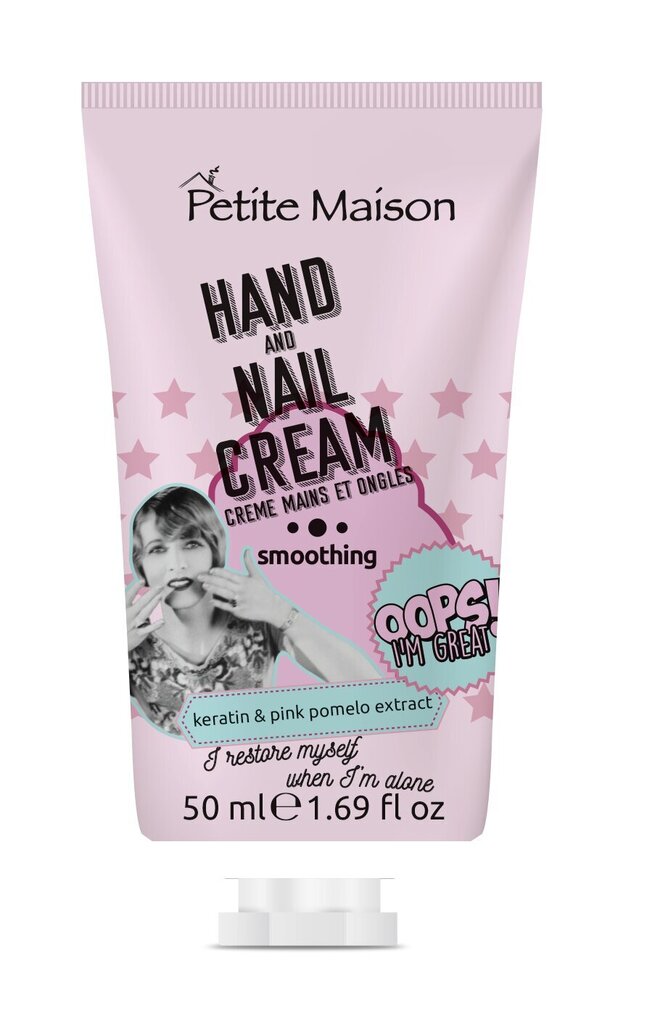 Petite Maison Oops I`m Great! Käte ja küüntekreem toitev цена и информация | Kehakreemid, kehaspreid | kaup24.ee