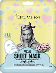 Kangasmask kirgastav Petite Maison 25ml цена и информация | Маски для лица, патчи для глаз | kaup24.ee