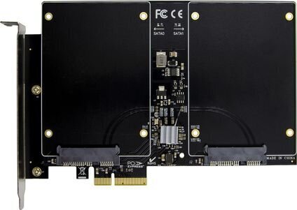 Kontroler ProXtend PCIe x4 - 2x SATA III (PX-SR-10257) hind ja info | Regulaatorid | kaup24.ee