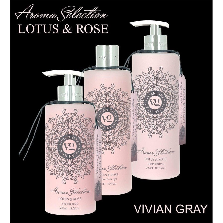 Kreemjas vedel käteseep Aroma Selection Lotus & Rose (Cream Soap) 400 ml цена и информация | Seebid | kaup24.ee