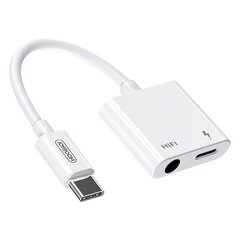 Adapter Joyroom, USB-C - USB-C / 3.5mm mini jack hind ja info | Mobiiltelefonide kaablid | kaup24.ee