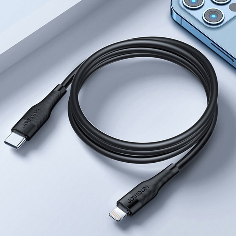 Joyroom USB 2.0-USB-C male - Lightning, 1.2m hind ja info | Mobiiltelefonide kaablid | kaup24.ee