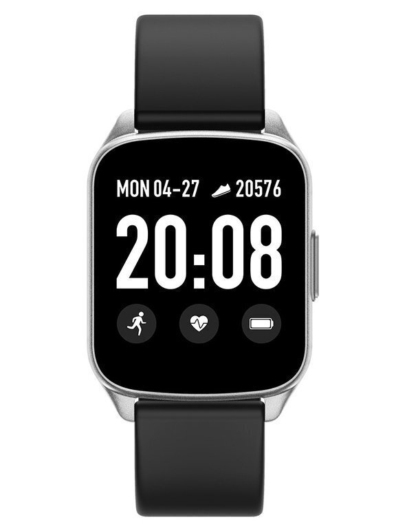 G. Rossi SW009 Silver/Black hind ja info | Nutikellad (smartwatch) | kaup24.ee