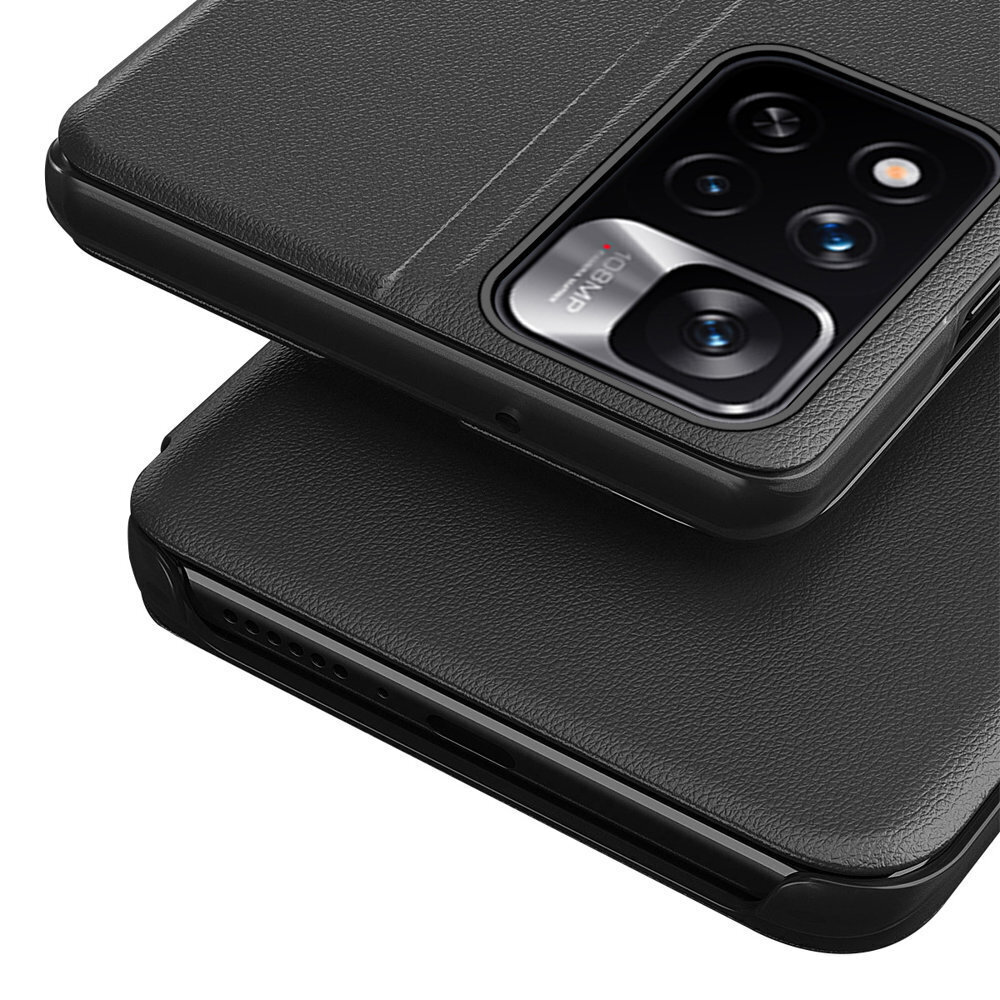 Telefoniümbris Eco Leather View Xiaomi Poco X4 NFC 5G, punane hind ja info | Telefoni kaaned, ümbrised | kaup24.ee