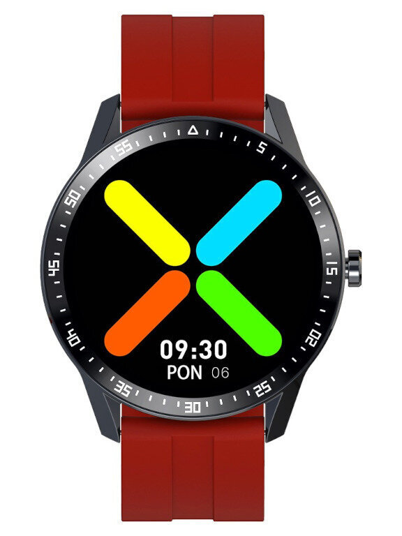 G. Rossi SW018 Black/Red hind ja info | Nutikellad (smartwatch) | kaup24.ee