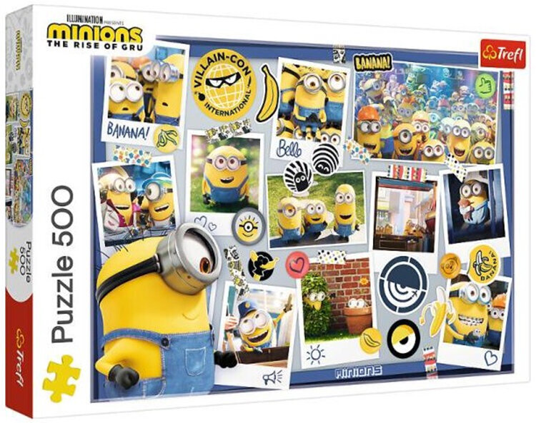 Pusle Minionid, 500 tk hind ja info | Pusled | kaup24.ee