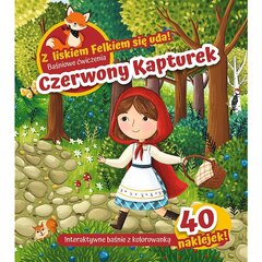 фелек фелек - красная шапочка цена и информация | Книжки - раскраски | kaup24.ee