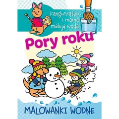 раскраски для детей кенгуру - времена года цена и информация | Книжки - раскраски | kaup24.ee