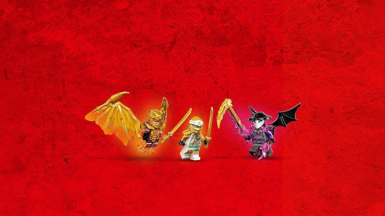 71770 LEGO® NINJAGO Zane kuldne draakoni reaktiivlennuk hind ja info | Klotsid ja konstruktorid | kaup24.ee