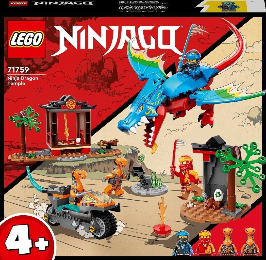 71759 LEGO® NINJAGO Ninja Draakoni tempel hind ja info | Klotsid ja konstruktorid | kaup24.ee