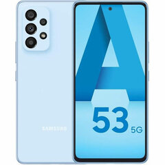 Samsung Galaxy A53 5G 6/128GB Dual SIM Blue SM-A536BLBNEUB цена и информация | Мобильные телефоны | kaup24.ee