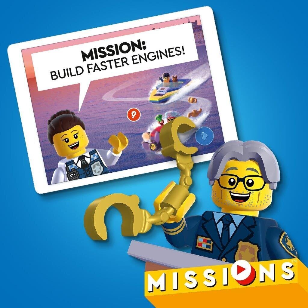 60355 LEGO® City Missions Veepolitsei detektiivi missioonid цена и информация | Klotsid ja konstruktorid | kaup24.ee