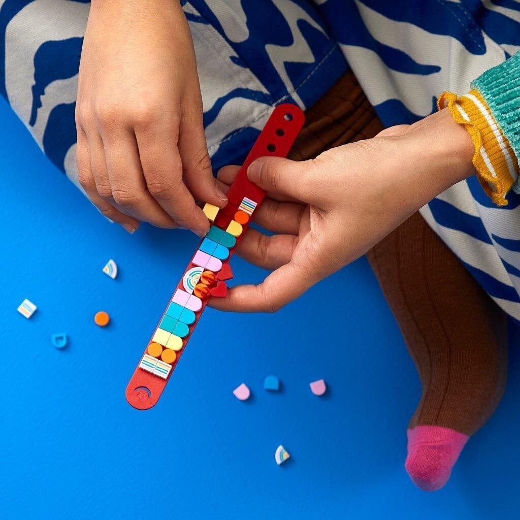 41953 LEGO® DOTS Vikerkaare käevõru koos ripatsitega hind ja info | Arendavad mänguasjad | kaup24.ee