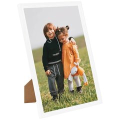 vidaXL fotoraami kollaaž 3 tk, seinale või lauale, valge, 70 x 90 cm цена и информация | Рамки, фотоальбомы | kaup24.ee