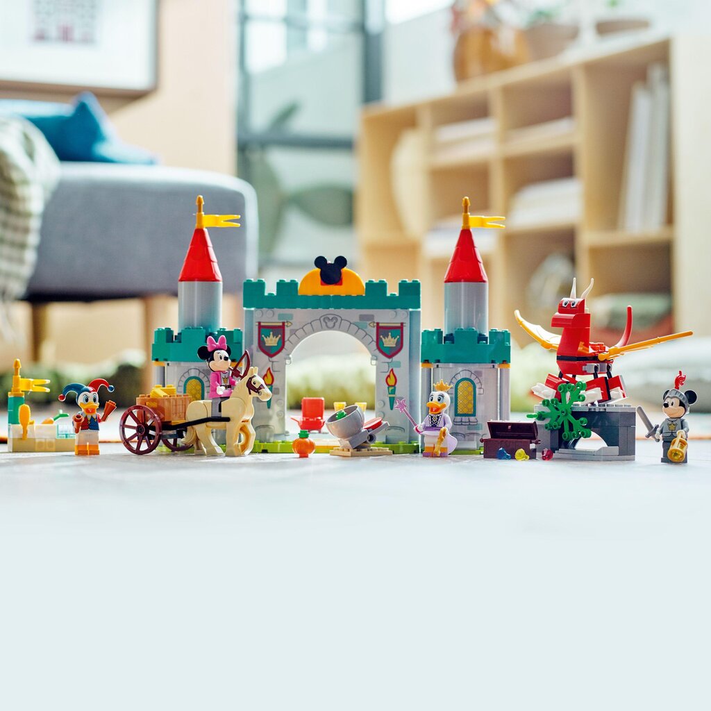 10780 LEGO® | Disney Miki ja sõbrad, Miki ja sõbrad lossikaitsjad цена и информация | Klotsid ja konstruktorid | kaup24.ee