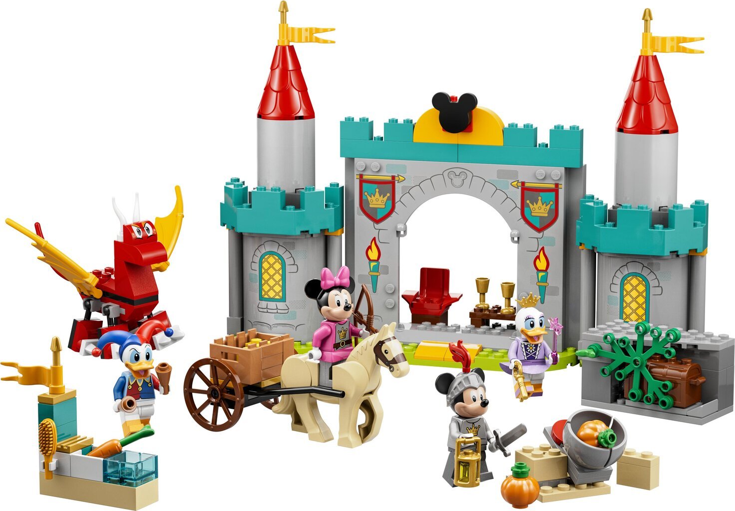 10780 LEGO® | Disney Miki ja sõbrad, Miki ja sõbrad lossikaitsjad hind ja info | Klotsid ja konstruktorid | kaup24.ee