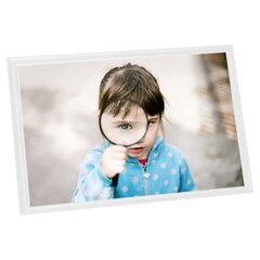 vidaXL fotoraami kollaaž 3 tk, seinale või lauale, valge, 21 x 29,7 cm цена и информация | Рамки, фотоальбомы | kaup24.ee