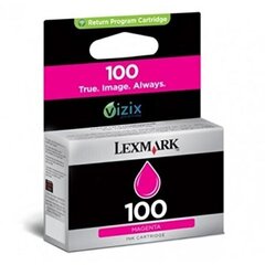 Lexmark tindikassett 14N0901B Nr 100 M Magenta - hind ja info | Tindiprinteri kassetid | kaup24.ee