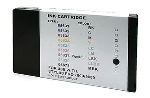 G&G tindikassett Epson C13T563900 T5639 STYLUS PRO 7800 9800 - hind ja info | Tindiprinteri kassetid | kaup24.ee