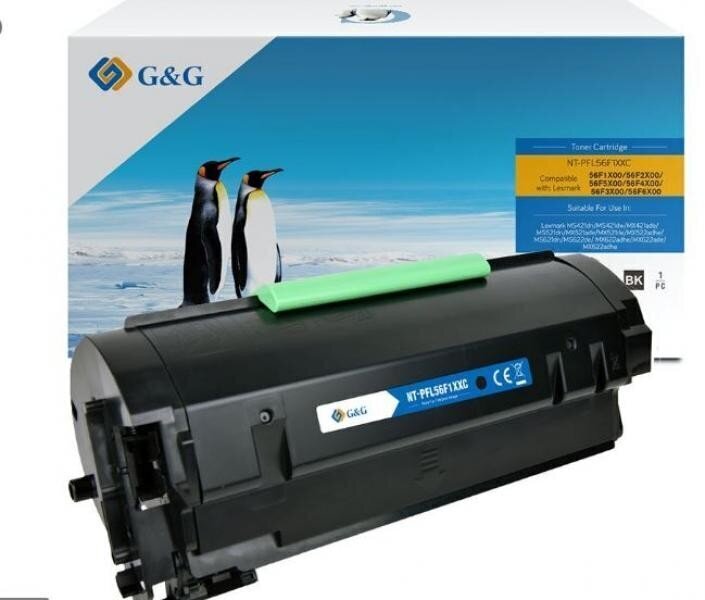 Lexmark 56F2X00 Tooner G&G analoog BK - hind ja info | Tindiprinteri kassetid | kaup24.ee