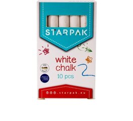 Starpak kriidid 10 tk, valged hind ja info | Kirjatarbed | kaup24.ee