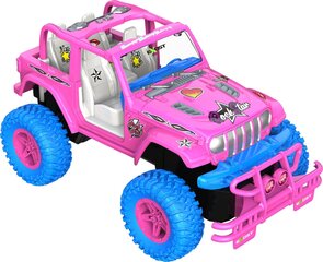 Автомобиль на радиоуправлении Exost Jeep, розовый цена и информация | Развивающий мелкую моторику - кинетический песок KeyCraft NV215 (80 г) детям от 3+ лет, бежевый | kaup24.ee