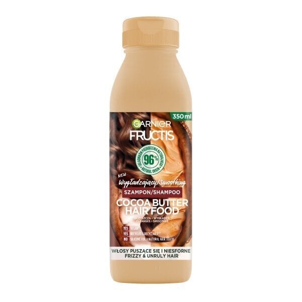 Šampoon Fructis Hair Food Cocoa, 350 ml. hind ja info | Šampoonid | kaup24.ee