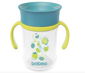 Pudel Baboo 360° Lagoon Fiesta, alates 6 kuud, 300 ml hind ja info | Lutipudelid ja aksessuaarid | kaup24.ee